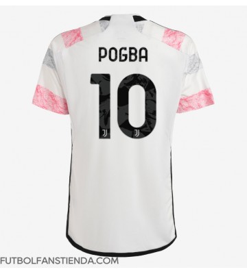 Juventus Paul Pogba #10 Segunda Equipación 2023-24 Manga Corta